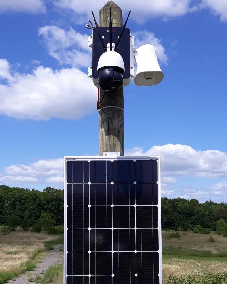 camera-avec-voix-pour-protection-chantier